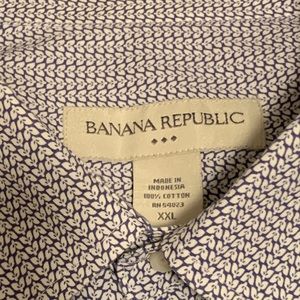 Women’s BANANA REPUBLIC short sleeve button up